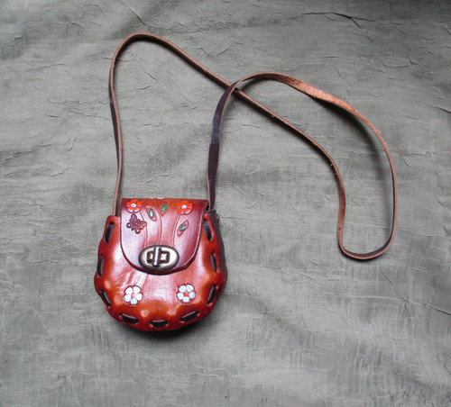 Genuine leather small - leather,